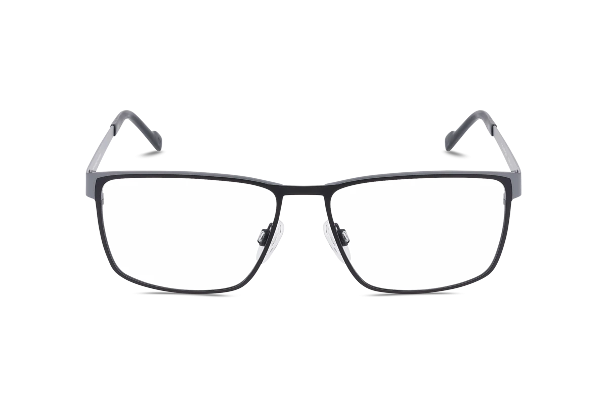 Titanflex 820962 Herren Brille mit und ohne Sehstärke / Grau / rechteckig