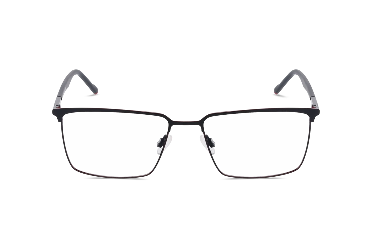 Humphrey's 582388 Herren Brille mit und ohne Sehstärke / Schwarz / rechteckig