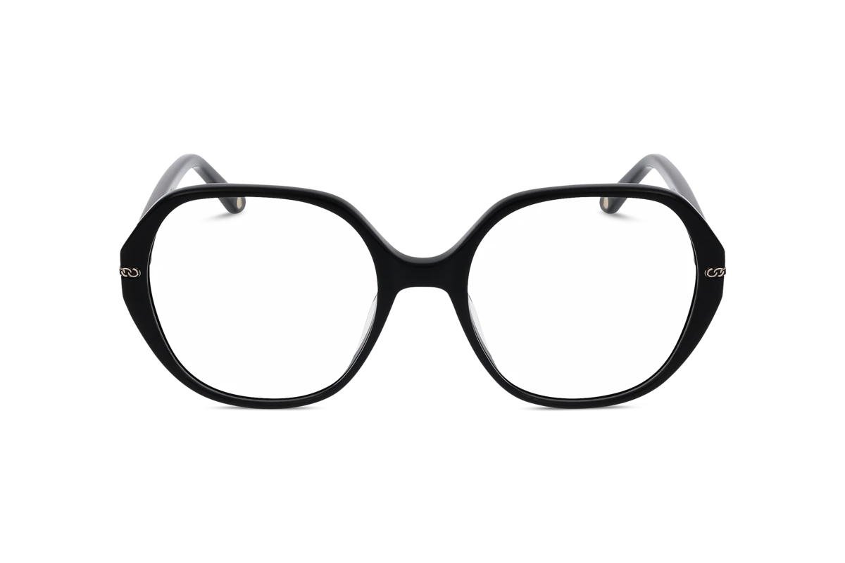 KIND Tigris Damen Brille mit und ohne Sehstärke / Schwarz / oval