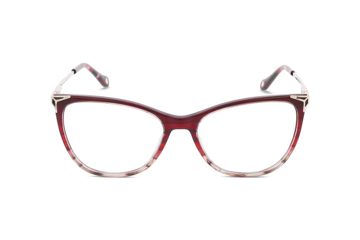 KIND Elbe Damen Brille mit und ohne Sehstärke / Rot / extravagant