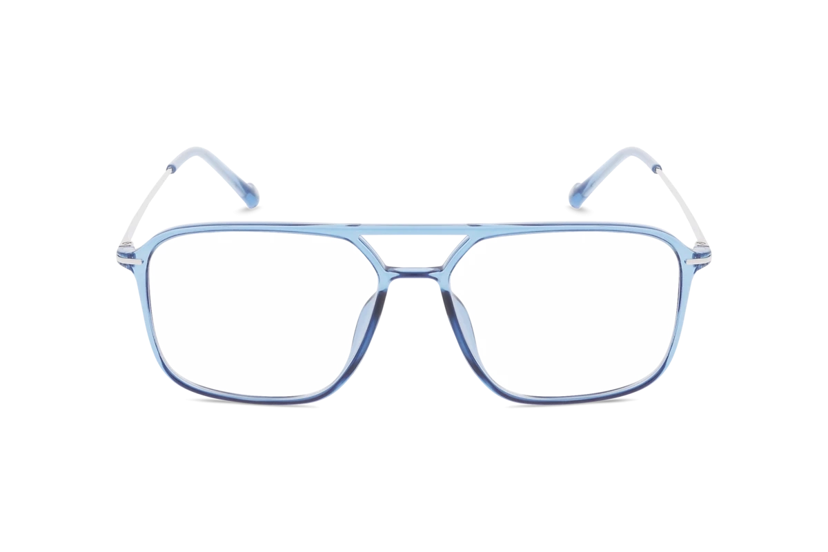 KIND Themse Herren Brille mit und ohne Sehstärke / Blau / extravagant