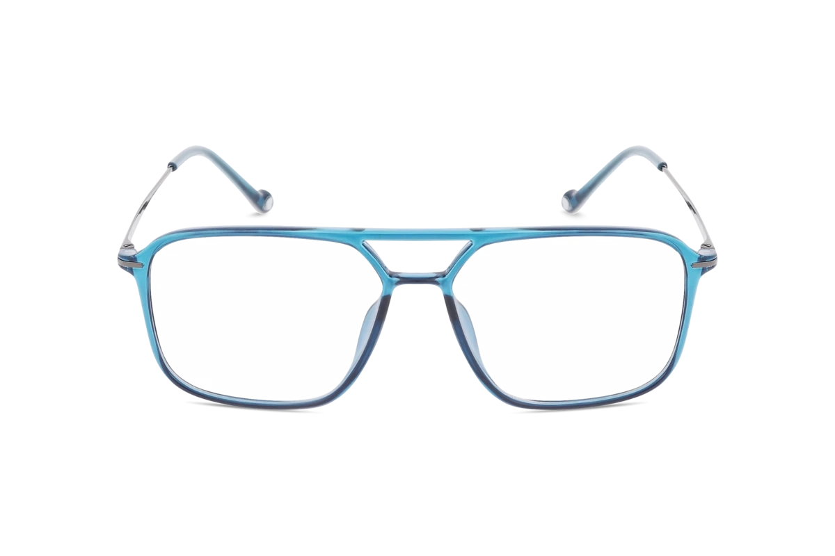 KIND Themse Herren Brille mit und ohne Sehstärke / Tuerkis / extravagant