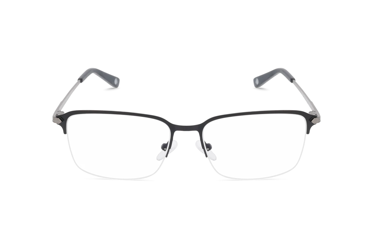 KIND Tiber Herren Brille mit und ohne Sehstärke / Schwarz / rechteckig