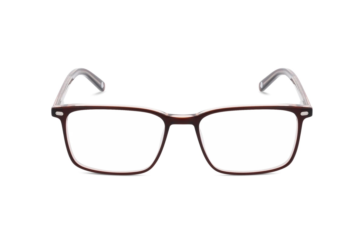 KIND Weser Herren Brille mit und ohne Sehstärke / Braun / rechteckig