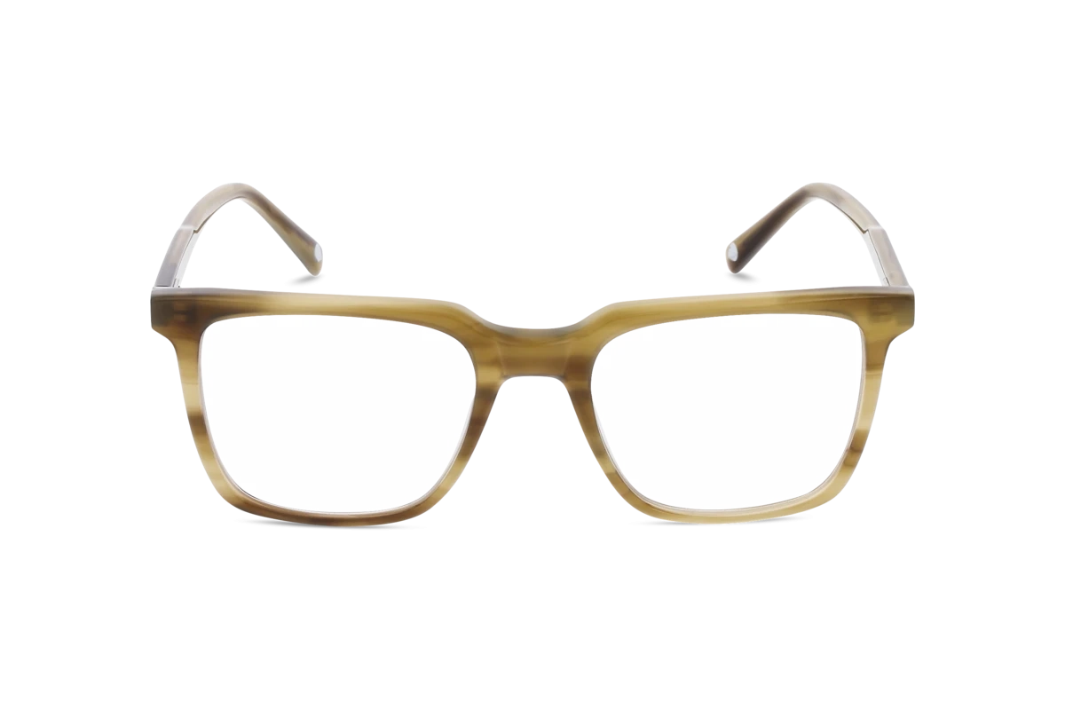 KIND Aare Herren Brille mit und ohne Sehstärke / Gruen / rechteckig