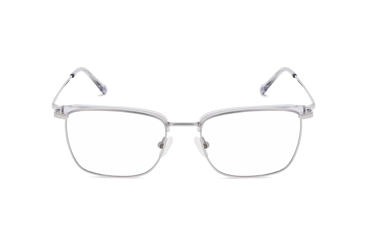 KIND Brent Herren Brille mit und ohne Sehstärke / Silber / rechteckig