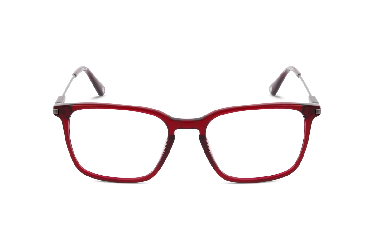 KIND Ouse Unisex Brille mit und ohne Sehstärke / Rot / rechteckig