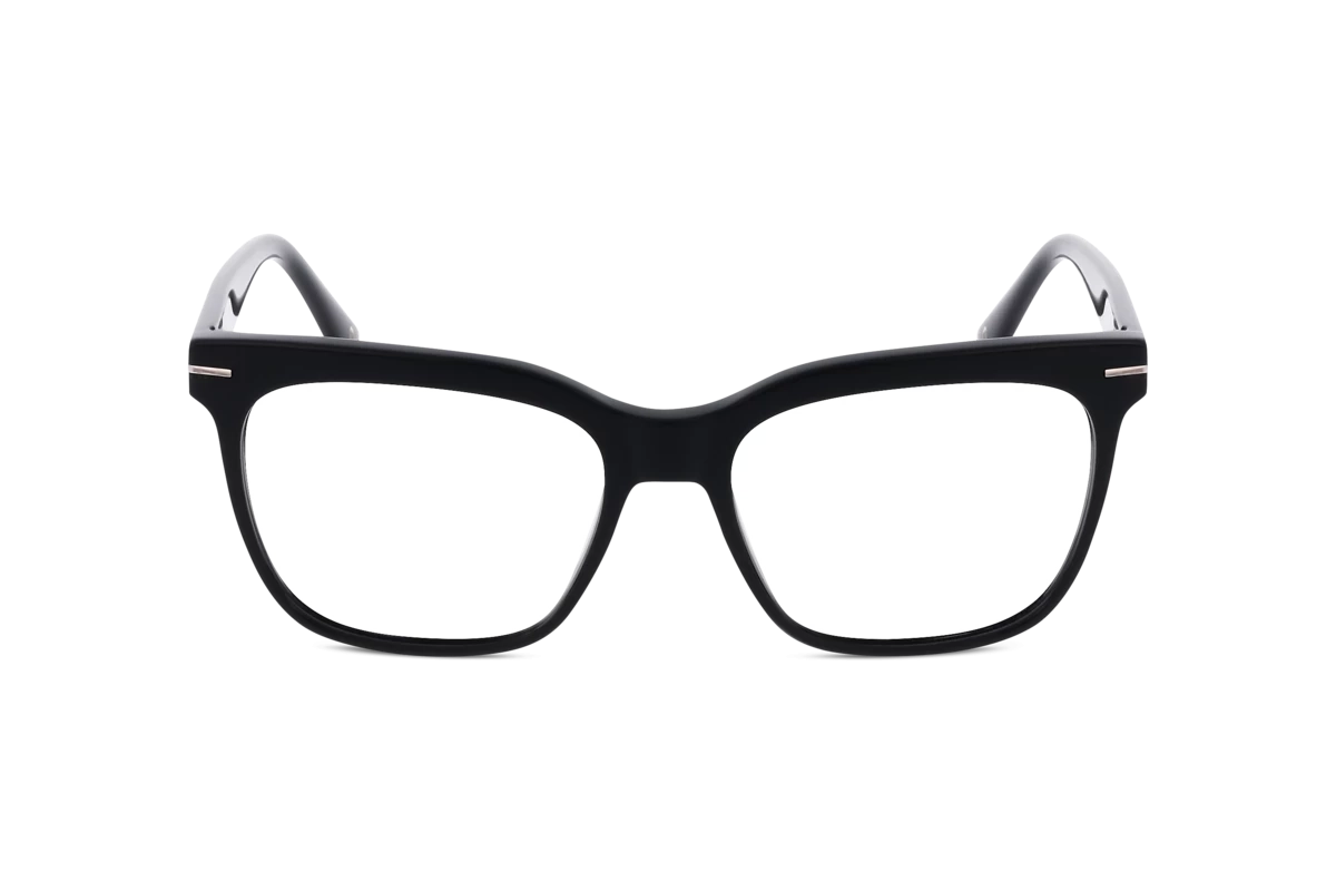 KIND Sile Unisex Brille mit und ohne Sehstärke / Schwarz / rechteckig