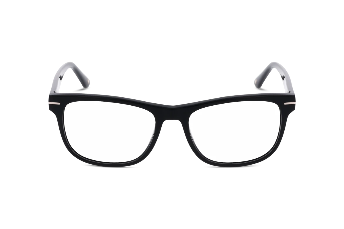 KIND Tobol Unisex Brille mit und ohne Sehstärke / Schwarz / rechteckig