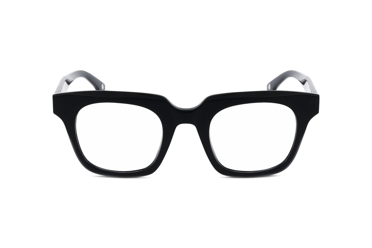 KIND Oise Damen Brille mit und ohne Sehstärke / Schwarz / rechteckig