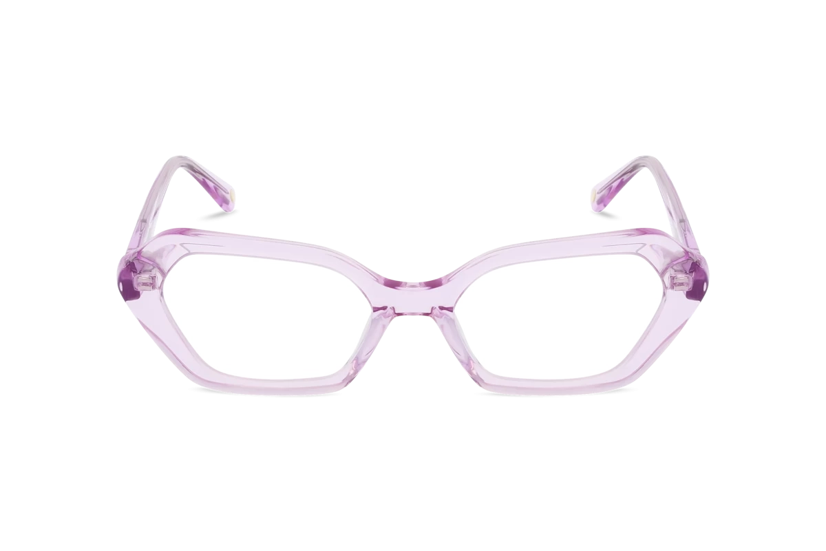 KIND Amstel Damen Brille mit und ohne Sehstärke / Violett / rechteckig