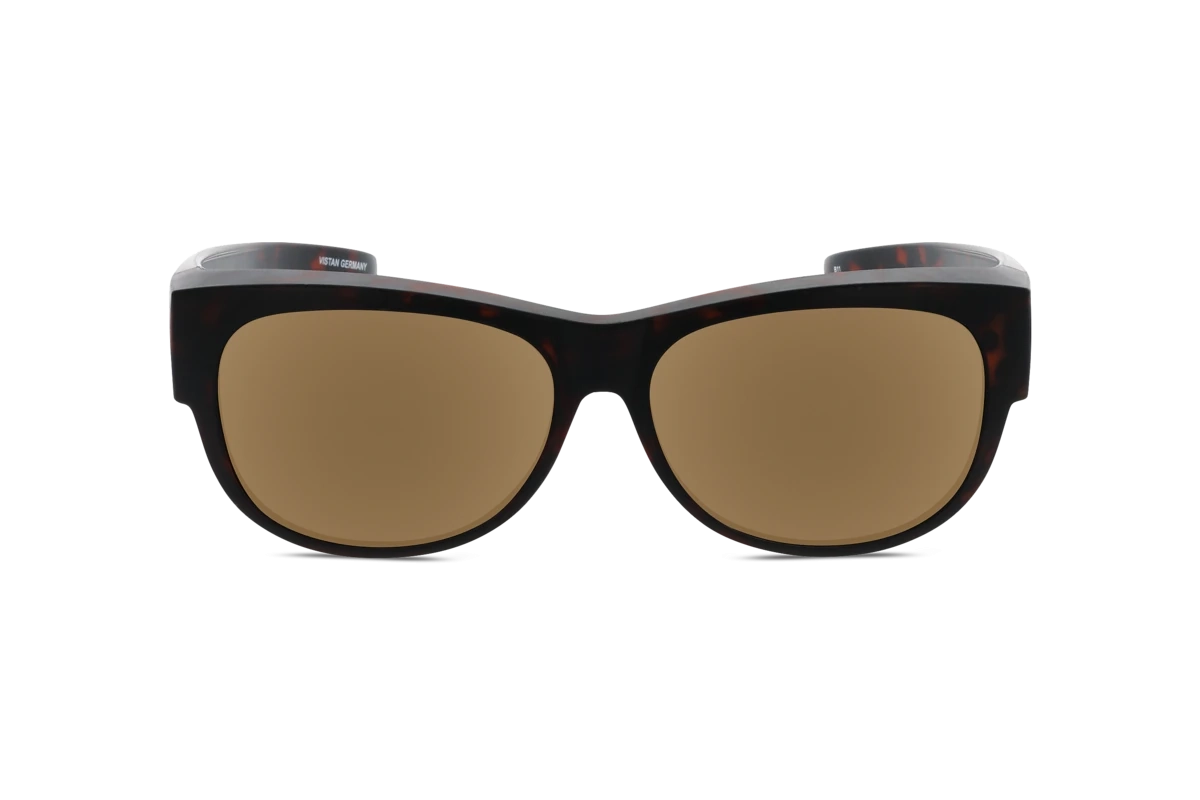 Cover Me 7760 Unisex Sonnenbrille mit und ohne Sehstärke / Braun / oval
