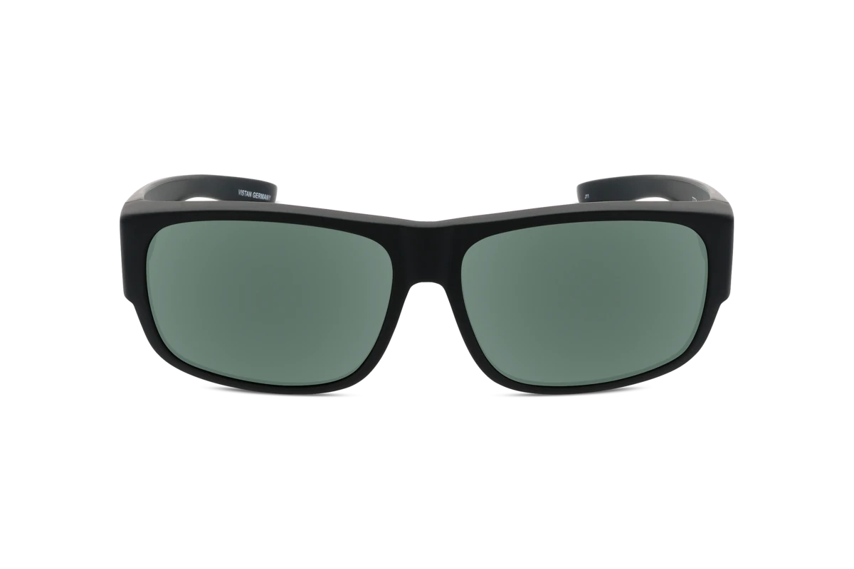 Cover Me 7771 Unisex Sonnenbrille mit und ohne Sehstärke / Schwarz / rechteckig