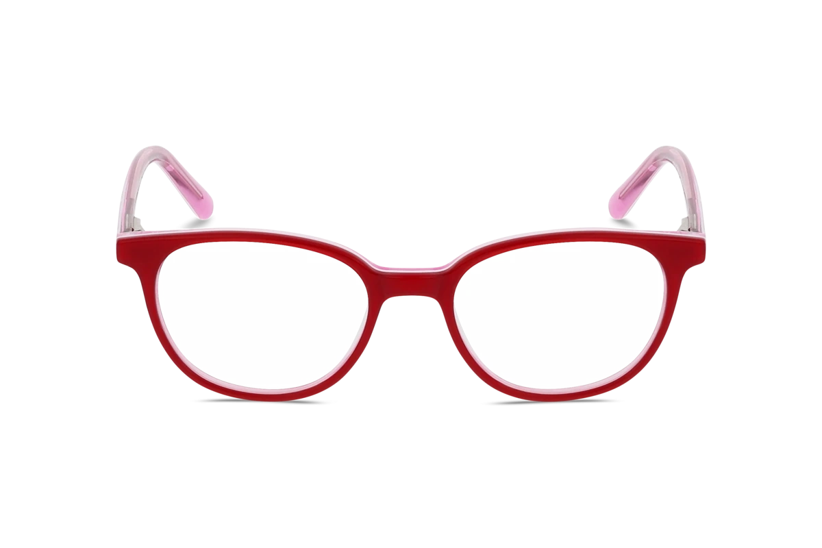 Conni CON22 Unisex Brille mit und ohne Sehstärke / Rot / oval