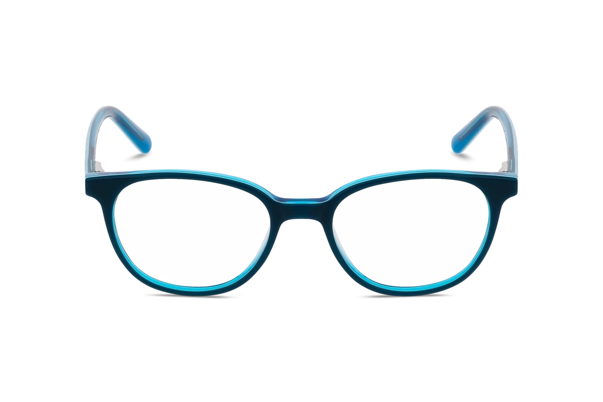 Conni CON22 Unisex Brille mit und ohne Sehstärke / Tuerkis / oval