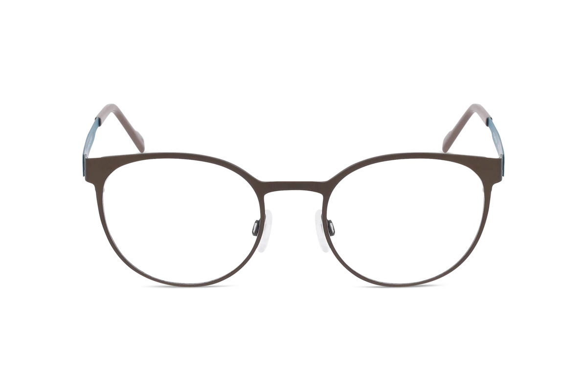 Titanflex 820975 Herren Brille mit und ohne Sehstärke / Braun / oval