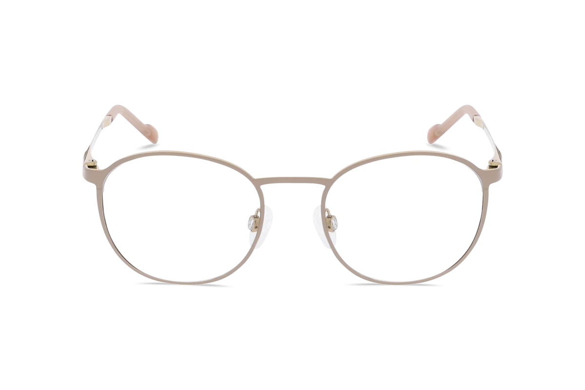 Titanflex 820976 Herren Brille mit und ohne Sehstärke / Beige / oval
