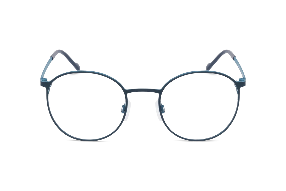 Titanflex 820980 Herren Brille mit und ohne Sehstärke / Tuerkis / oval