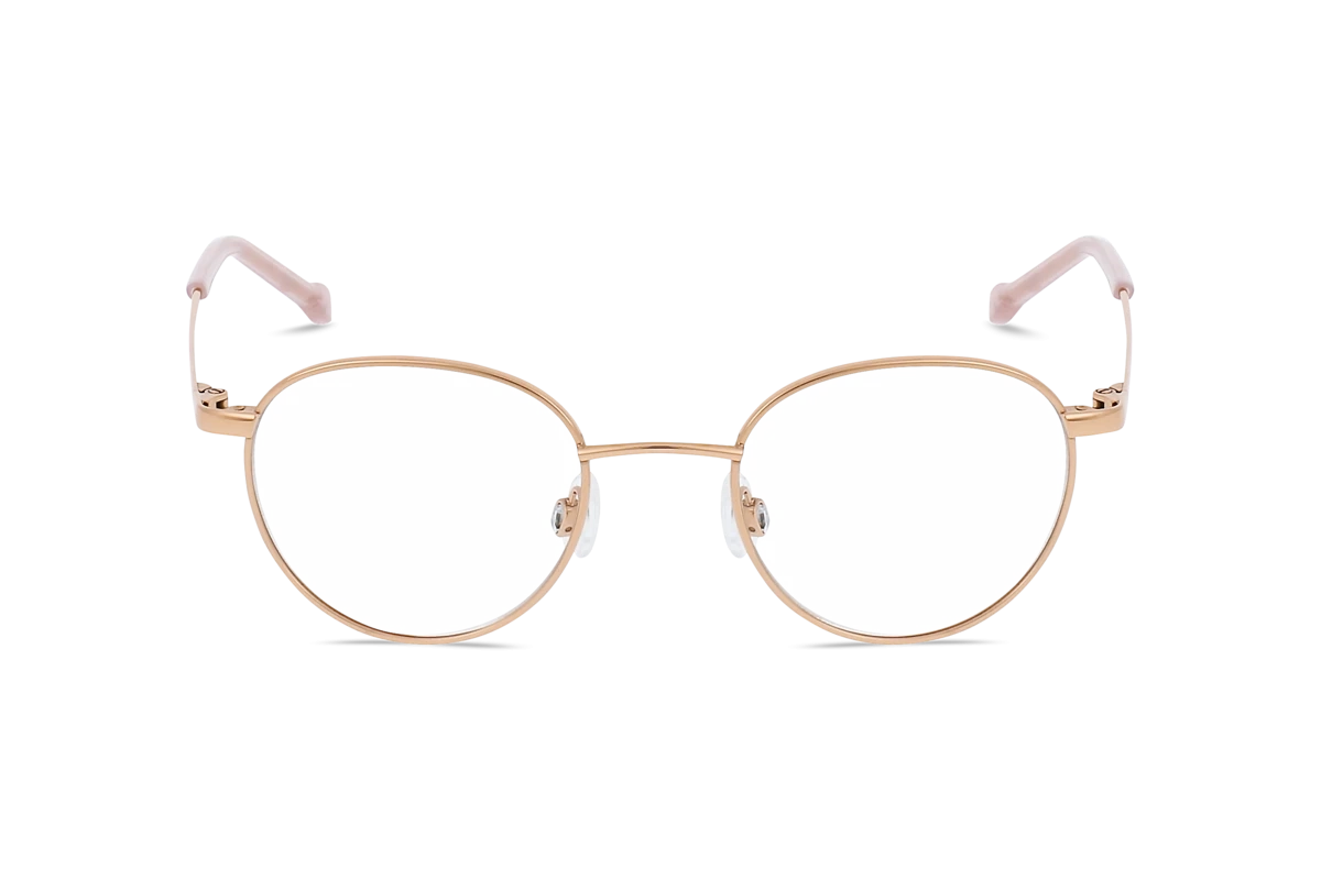 Titanflex Kids 830130 Unisex Brille mit und ohne Sehstärke / Gold / rechteckig