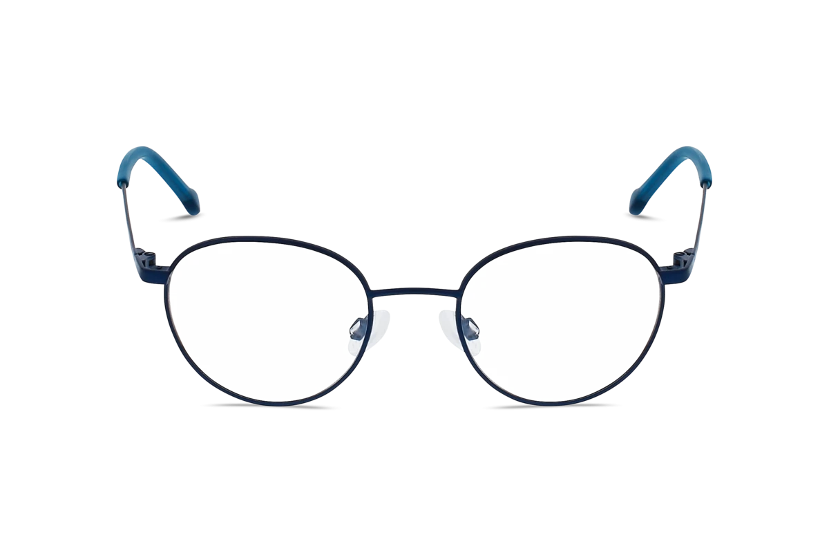 Titanflex Kids 830130 Unisex Brille mit und ohne Sehstärke / Blau / rechteckig