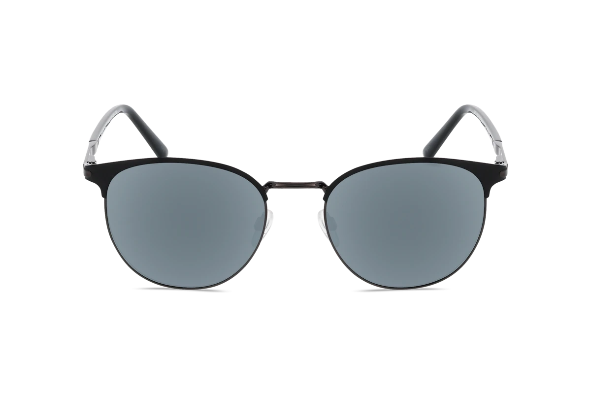 KIND 947 Herren Sonnenbrille mit und ohne Sehstärke / Schwarz / oval