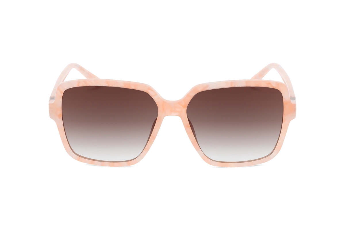 KIND 948 Damen Sonnenbrille mit und ohne Sehstärke / Pink / rechteckig
