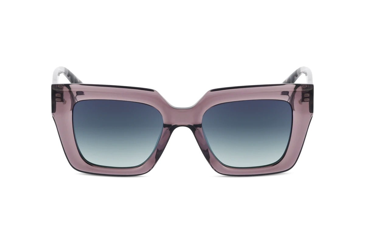 KIND 950 Damen Sonnenbrille mit und ohne Sehstärke / Violett / rechteckig