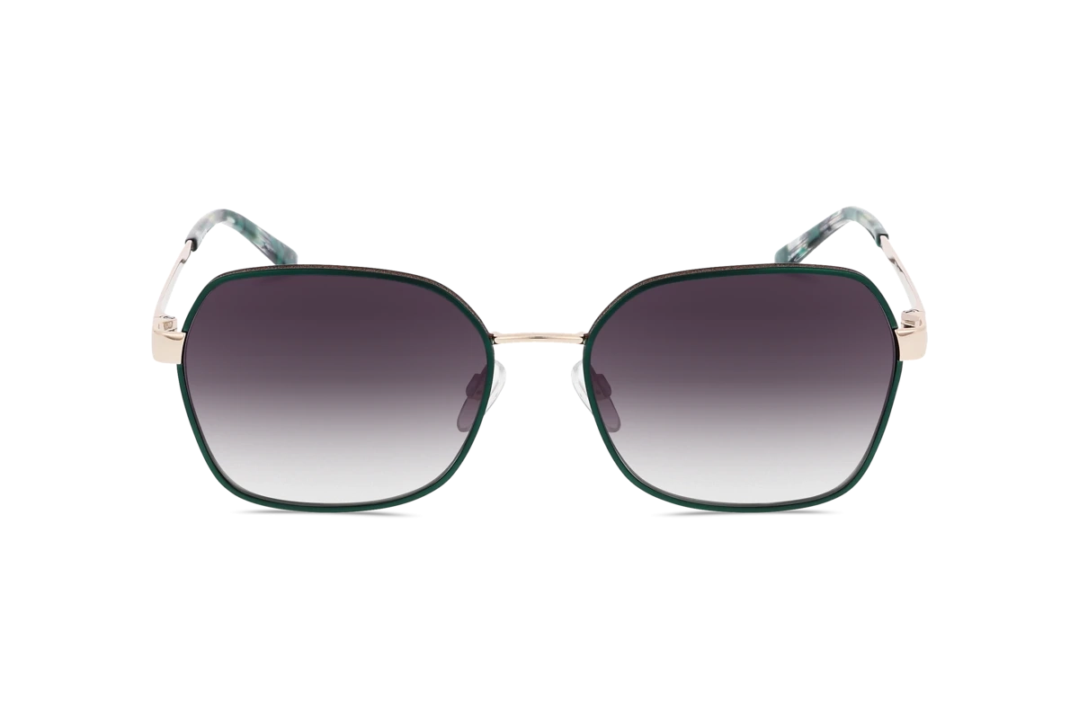 KIND 978 Damen Sonnenbrille mit und ohne Sehstärke / Gruen / rechteckig