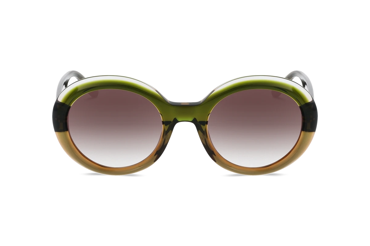 KIND 994 Damen Sonnenbrille mit und ohne Sehstärke / Transparent / oval