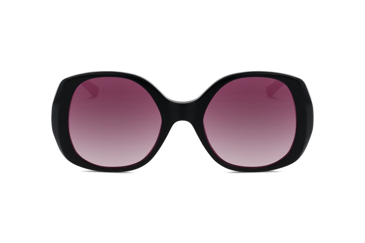 KIND 1003 Damen Sonnenbrille mit und ohne Sehstärke / Violett / oval