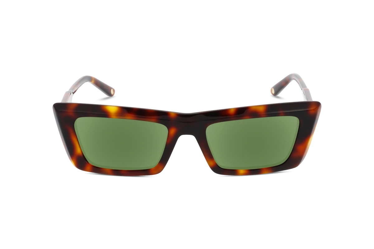 KIND 1058 Unisex Sonnenbrille mit und ohne Sehstärke / Havanna / rechteckig