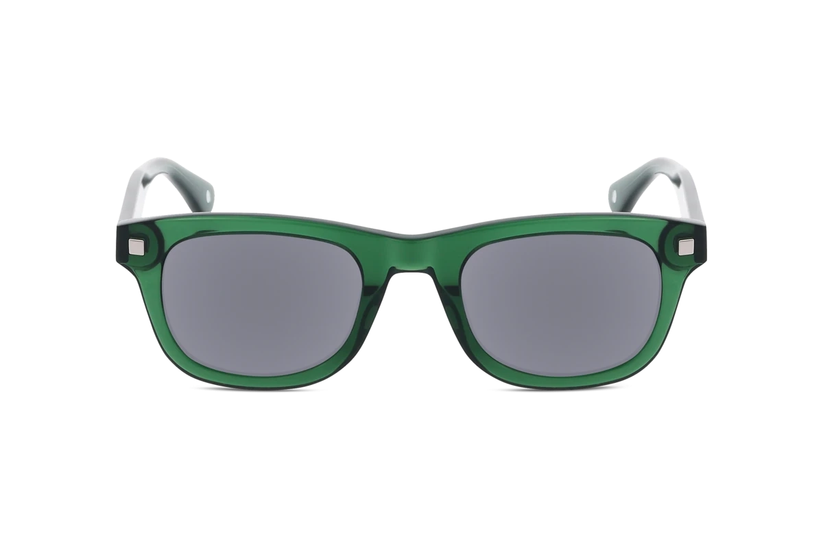 KIND 1032 Unisex Sonnenbrille mit und ohne Sehstärke / Transparent / rechteckig