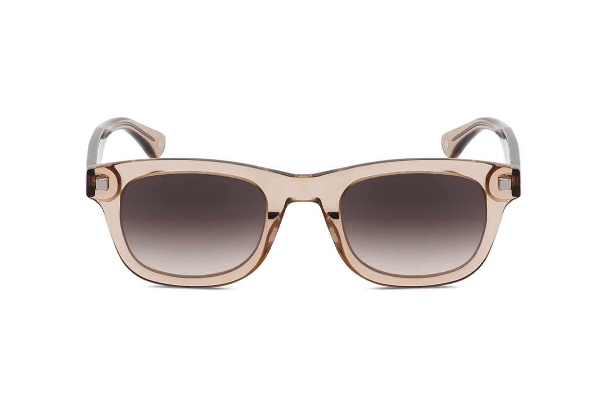 KIND 1031 Unisex Sonnenbrille mit und ohne Sehstärke / Transparent / rechteckig
