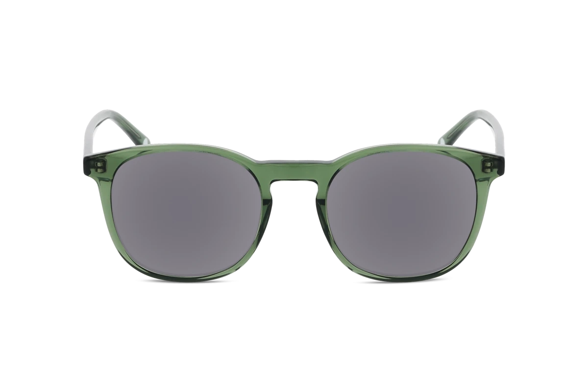 KIND 1027 Unisex Sonnenbrille mit und ohne Sehstärke / Transparent / oval