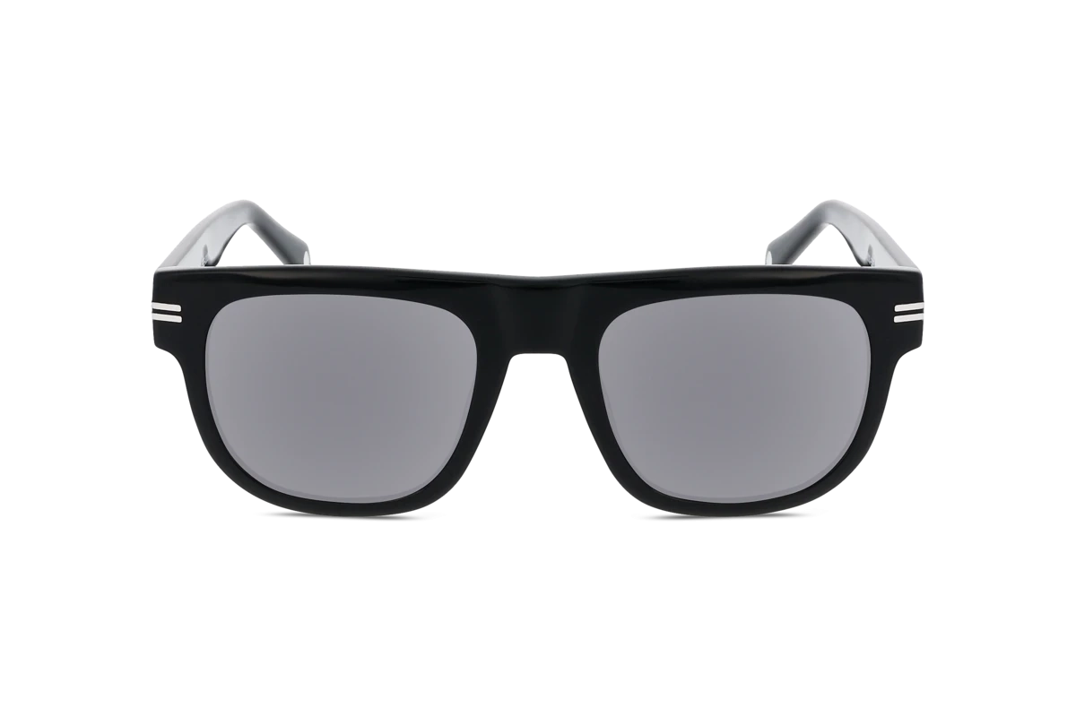 KIND 1008 Damen Sonnenbrille mit und ohne Sehstärke / Schwarz / rechteckig