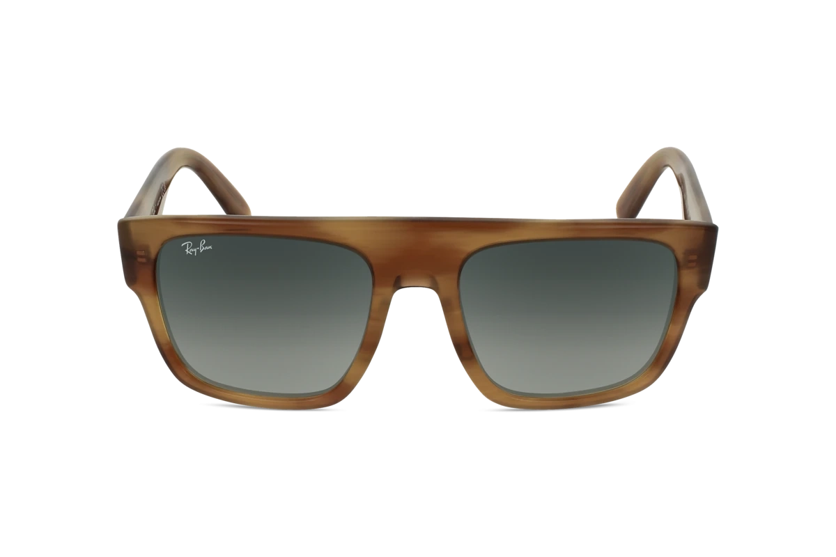 Ray-Ban RB0360S Unisex Sonnenbrille mit und ohne Sehstärke / Braun / rechteckig