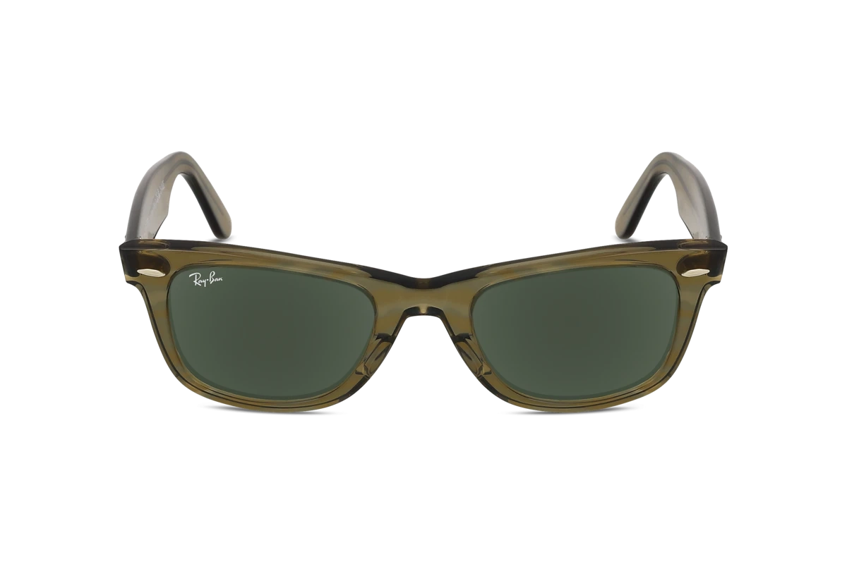 Ray-Ban RB2140 Unisex Sonnenbrille mit und ohne Sehstärke / Transparent / rechteckig
