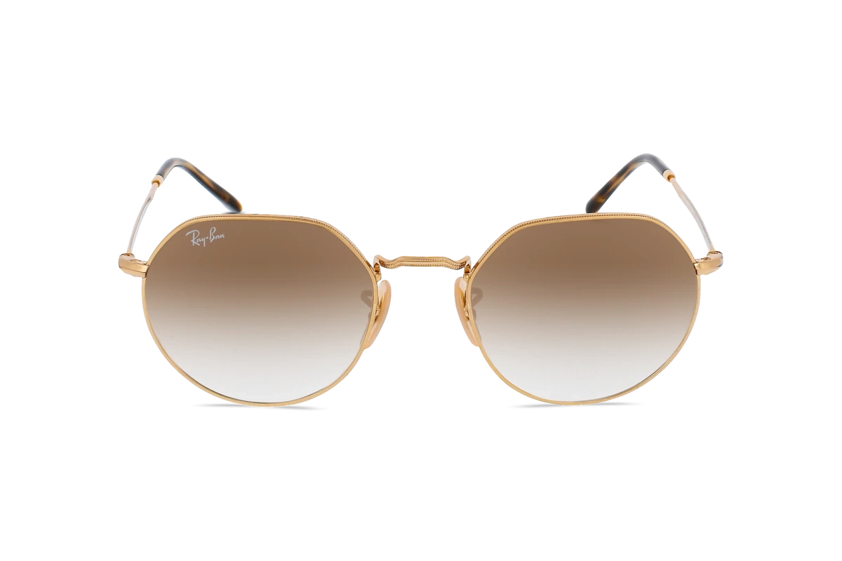 Ray-Ban RB3565 Unisex Sonnenbrille mit und ohne Sehstärke / Gold / rechteckig