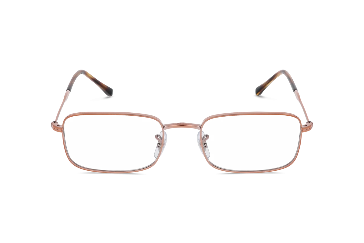 Ray-Ban RX3746V Unisex Brille mit und ohne Sehstärke / Gold / rechteckig