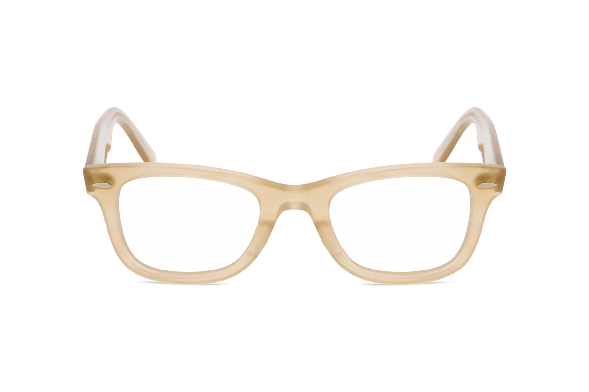 Ray-Ban RX4340V Unisex Brille mit und ohne Sehstärke / Transparent / rechteckig