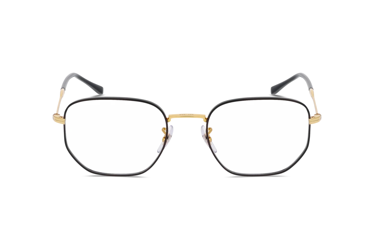 Ray-Ban RX6496 Unisex Brille mit und ohne Sehstärke / Schwarz / rechteckig