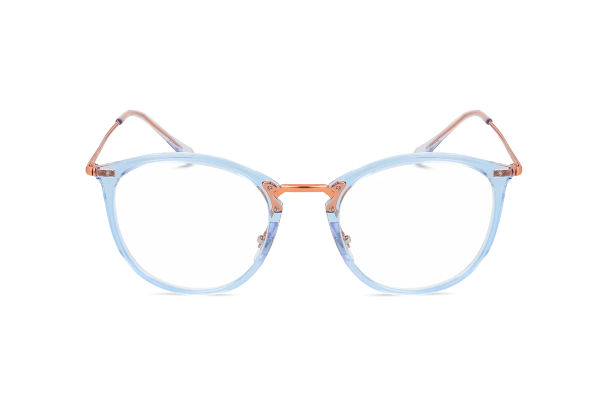 Ray-Ban RX7140 Damen Brille mit und ohne Sehstärke / Transparent / oval