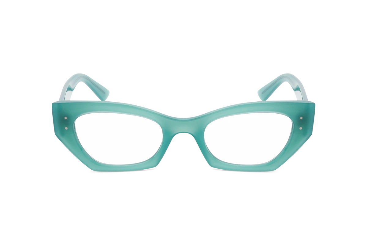 Ray-Ban RX7330 Unisex Brille mit und ohne Sehstärke / Tuerkis / rechteckig