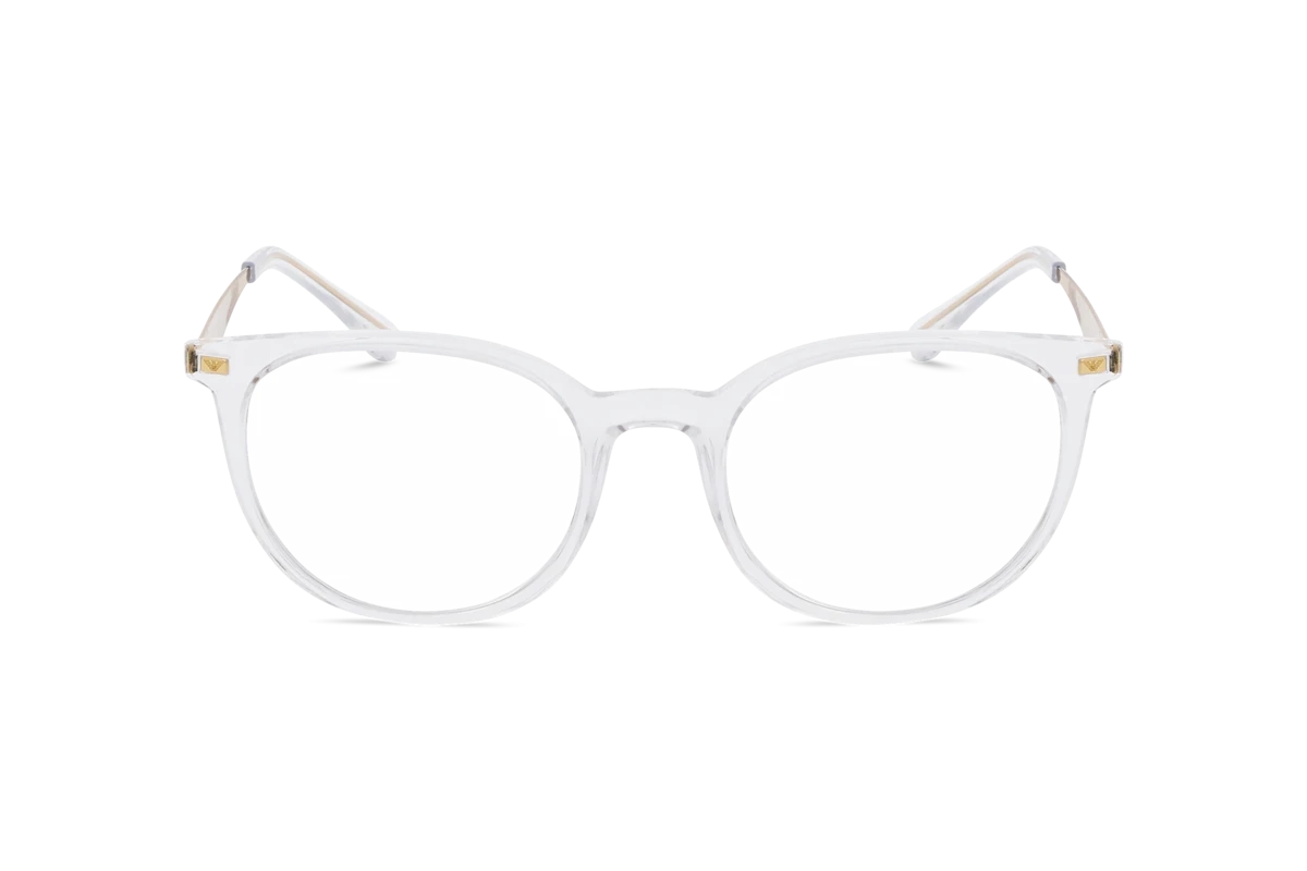 Emporio Armani EA3168 Damen Brille mit und ohne Sehstärke / Transparent / oval