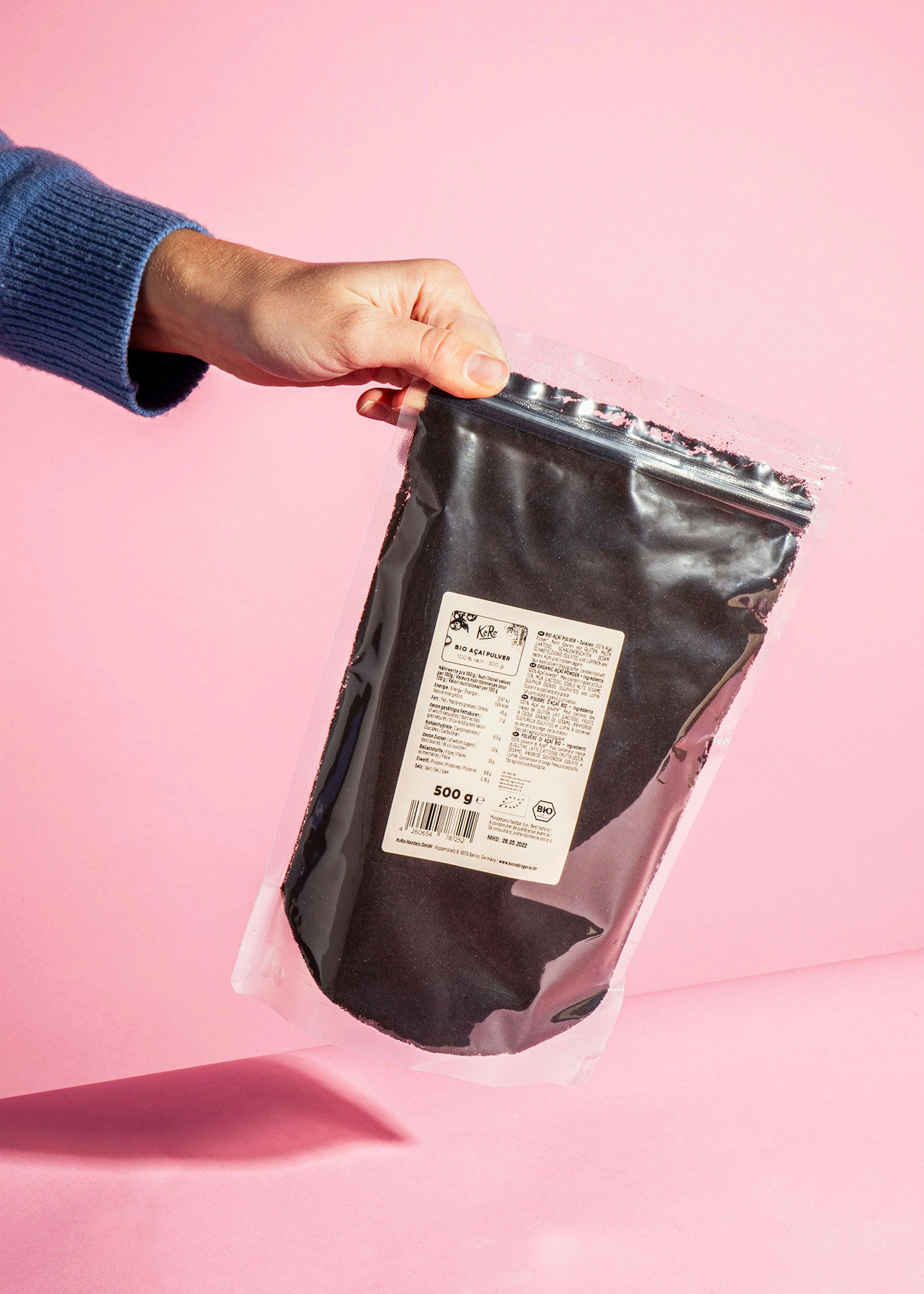 Bio Açai Pulver 500 g