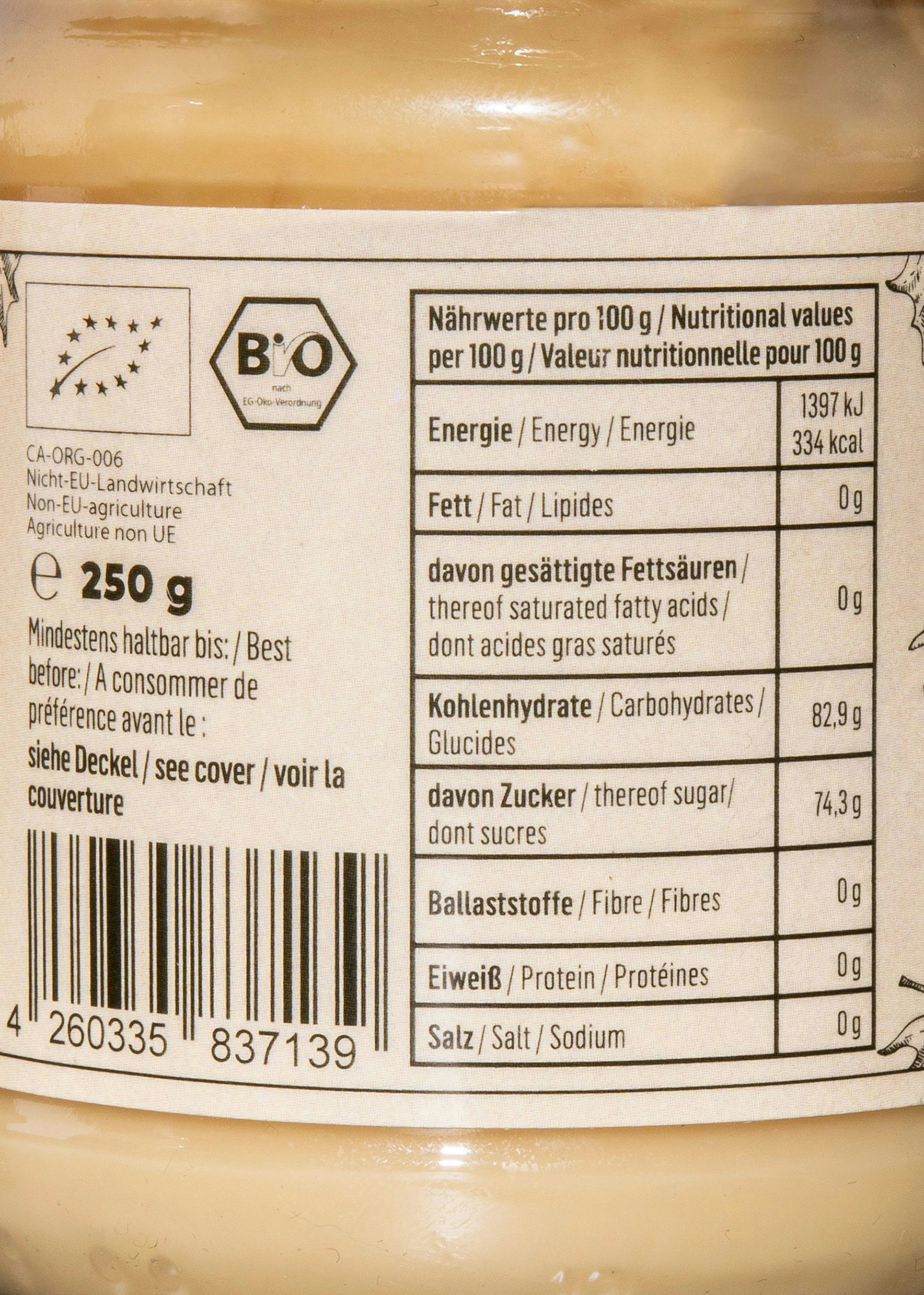 Bio Ahorncreme 250 g