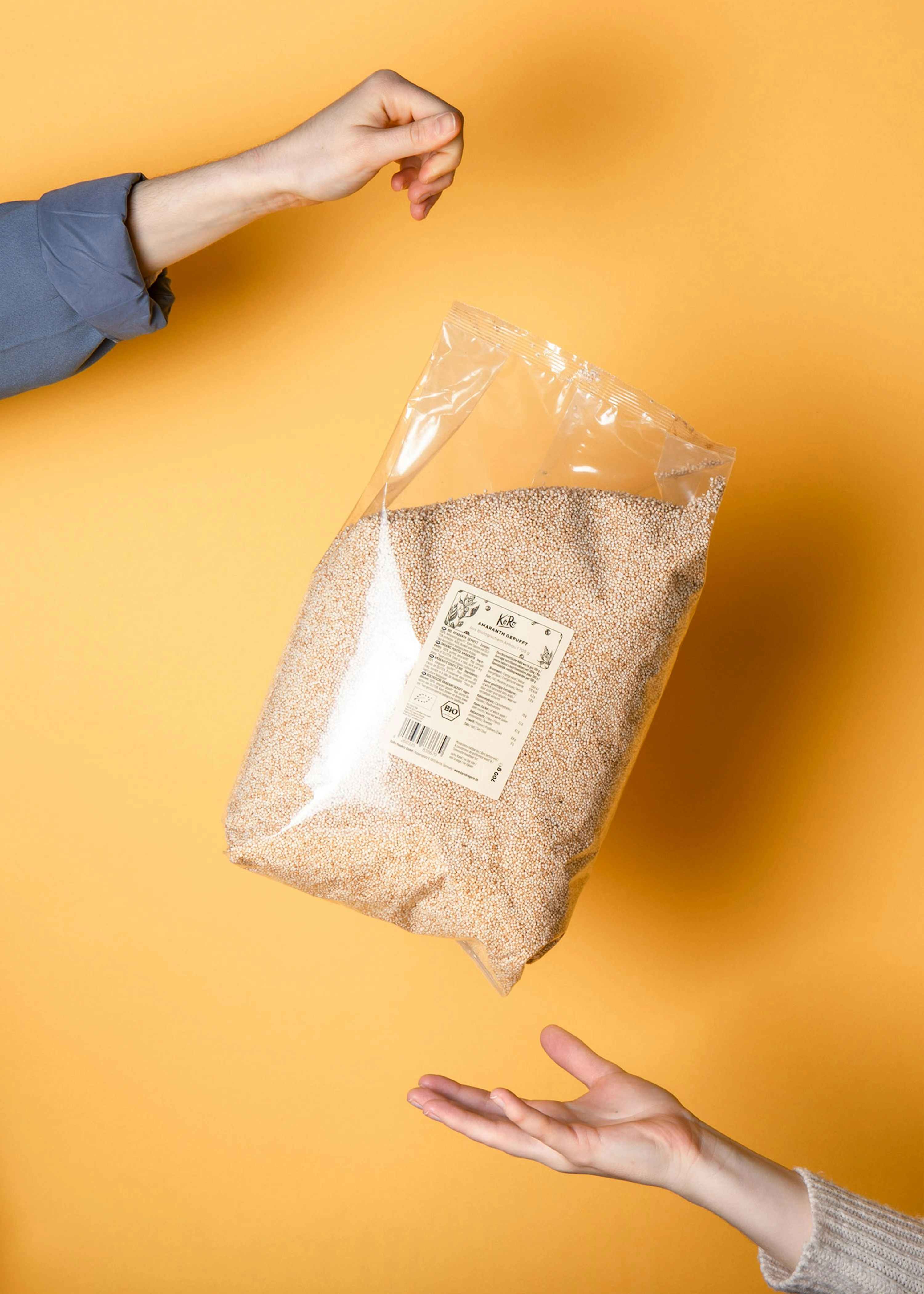 Gepuffter Bio Amaranth 6 x 700 g