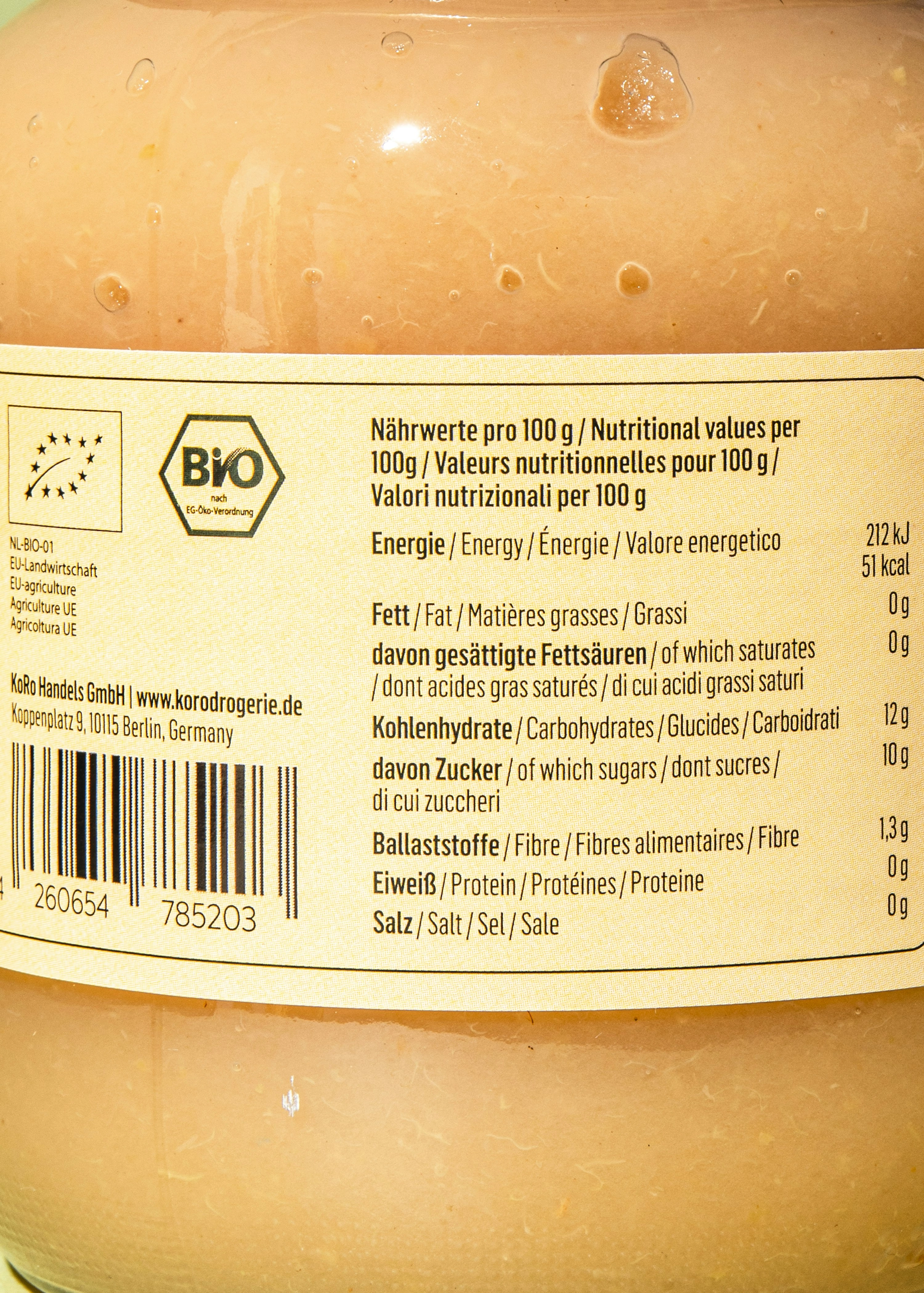 Bio Apfelmark 700 g
