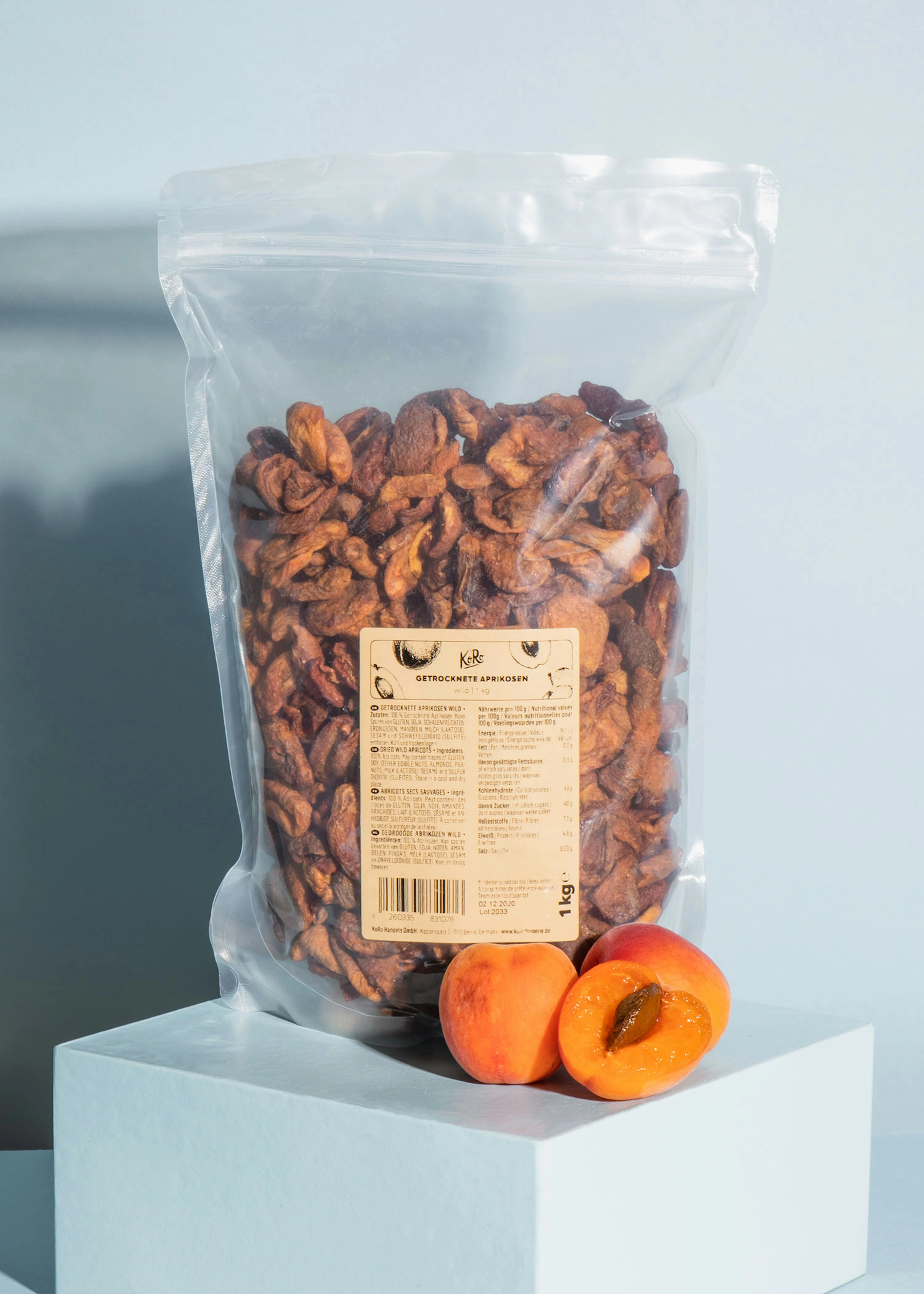 Getrocknete wilde Aprikosen 1 kg