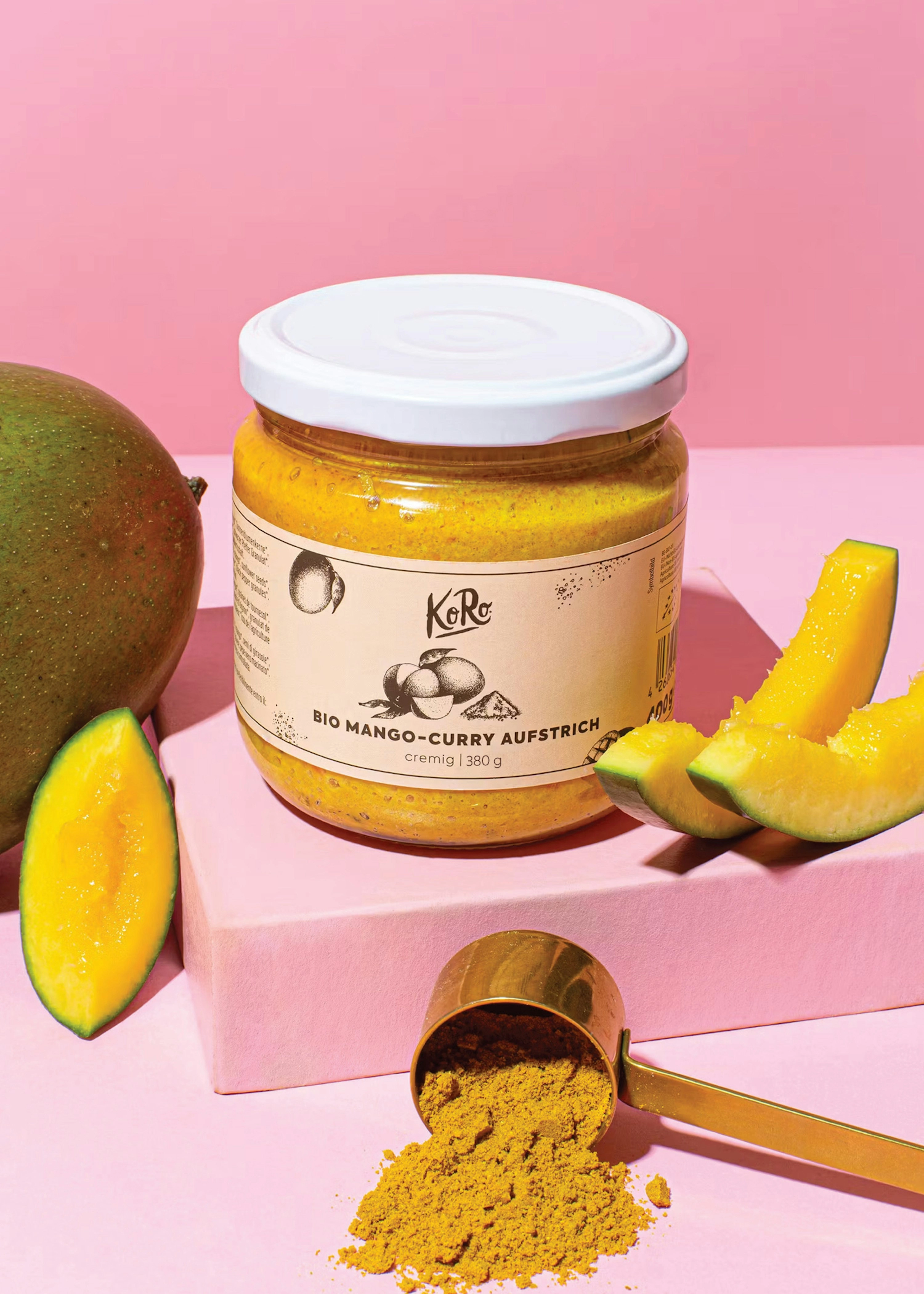 Bio Mango-Curry Aufstrich 380 g